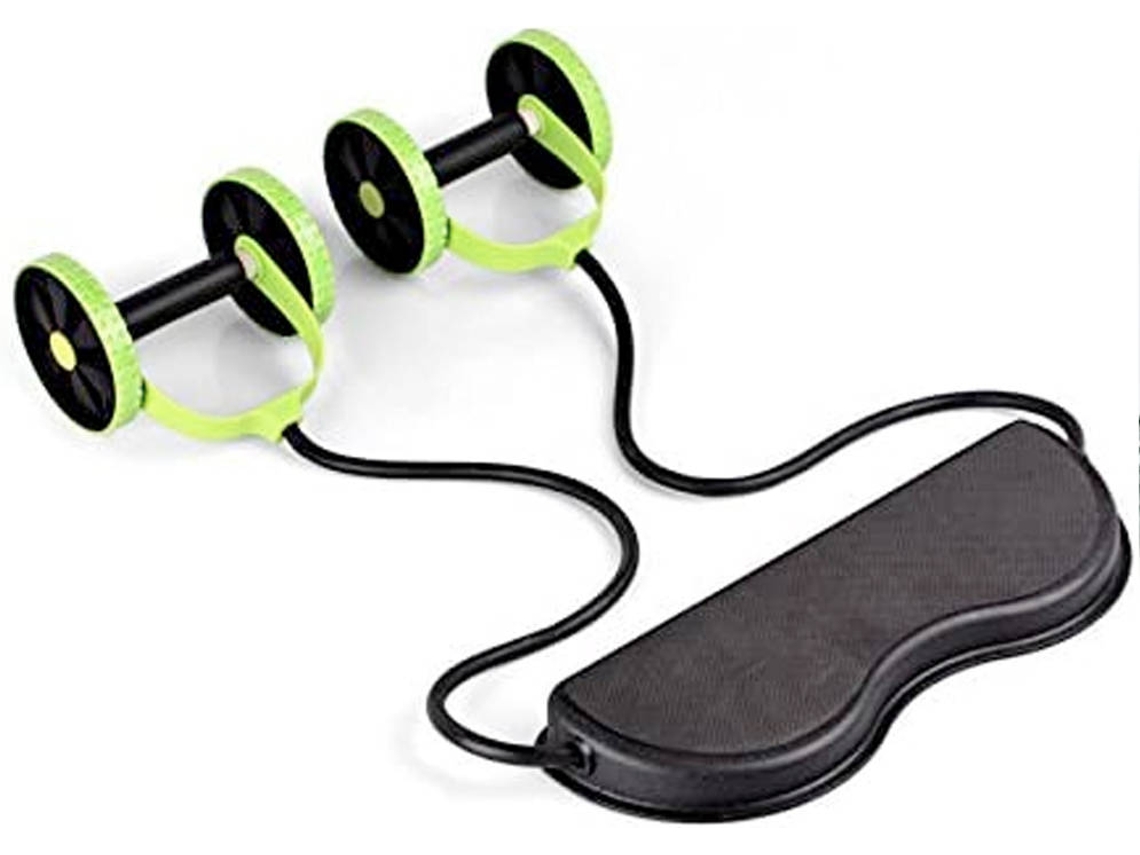 Máquina de Ejercicio Abdominal KLACK con Tapete y Ruedas Revoklackflex