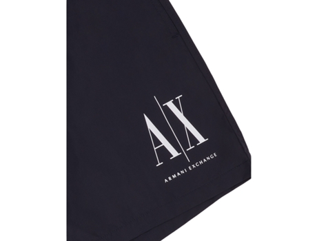 Pantalones Cortos de Baño para Hombre de Playa ARMANI EXCHANGE (S - Poliéster - Multicolor)