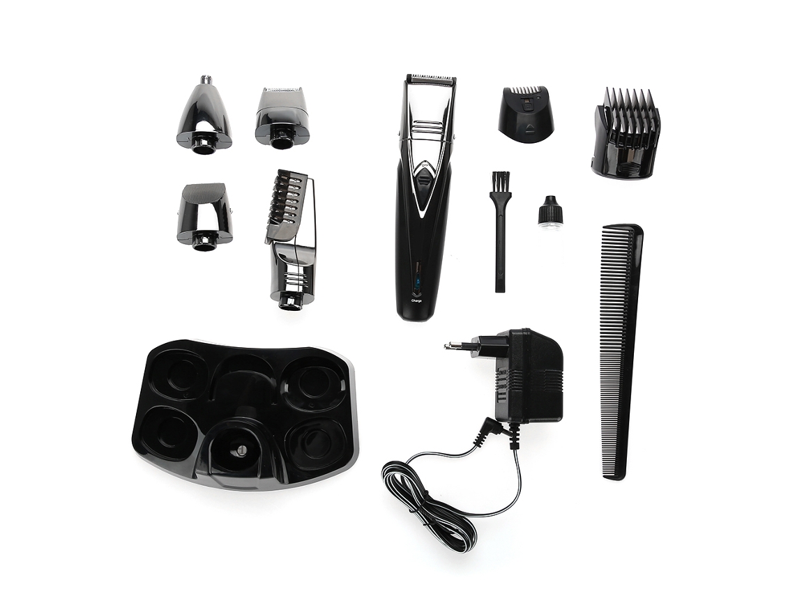 Vlrla-5 In 1 Multi-functional Recarregável Elétrico Cortador De Cabelo Shaver
