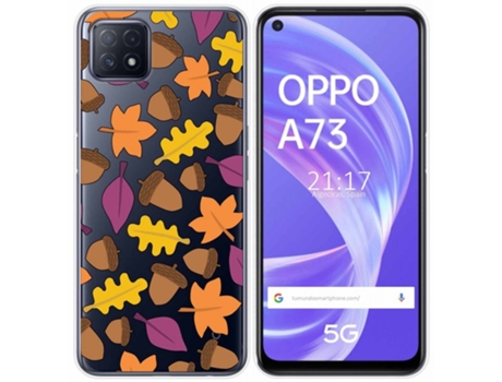 Carcasa Oppo A73 5G TUMUNDOSMARTPHONE Dibujos Transparente