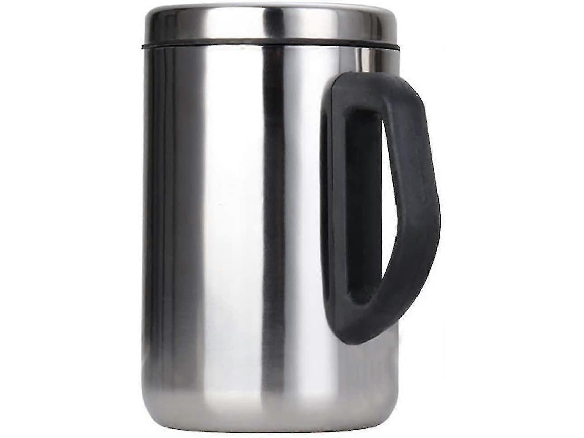 Taza térmica de acero inoxidable de doble capa, taza de oficina con Ly Ebike