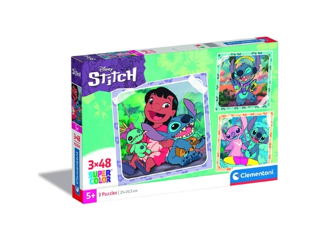 Puzzle Punto Cuadrado 3X48 Piezas CLEMENTONI