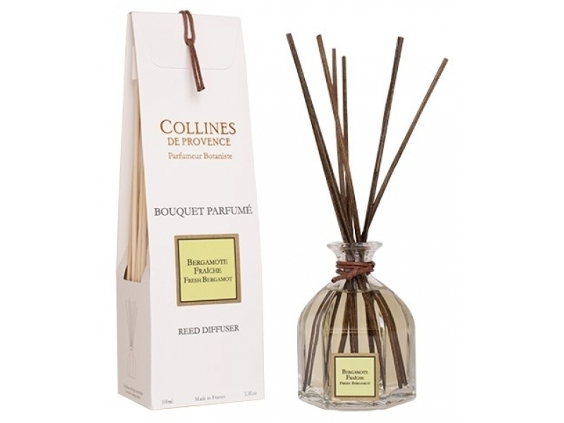 Difusor COLLINES DE PROVENCE Naturelles Bergamota Fresca 100Ml