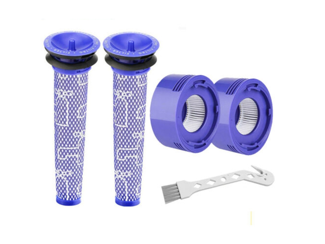 Filtros para Dyson V8 V7 Animal Absolute inalámbrico vacío Pre y Post filtro Kit aspiradora limpiadora limpiamoquetas reemplazar piezas Dy-96566101
