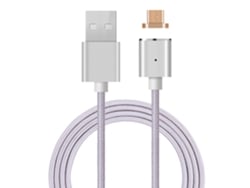 Cable Universal De Nylon Para Carga Magnética Y Transferencia De Datos Android