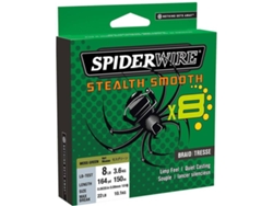 Línea de Pesca Trenzadas SPIDERWIRE Stealth Smooth 8 Braid (0.090 mm - 0,10 mm)
