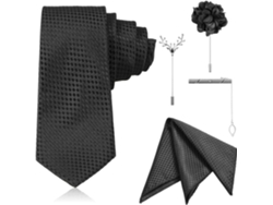 Corbata Y Pañuelo De Bolsillo Combinados, Corbatas Elegantes Para Hombres, Corbatas De Solapa Para Hombres Y