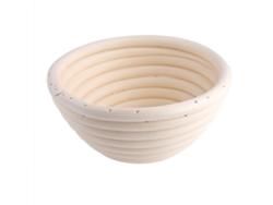 Cesta De Pan De Mimbre Indonesio De Ratán Hecha A Mano Para Cocina, 11 X 6 Cm.
