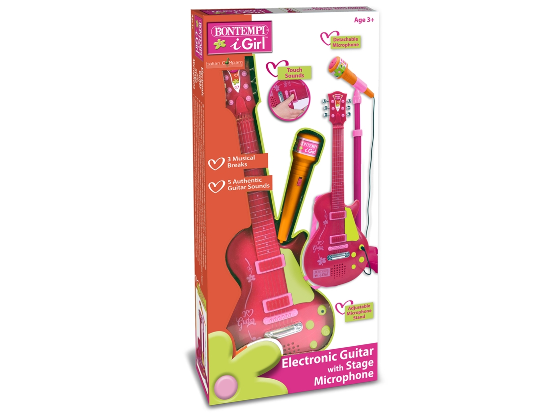 Instrumento musical de juguete BONTEMPI microphone (3 anos)