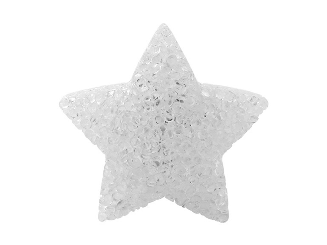 Lámpara De Mano Con Forma Estrella, Acrílico, Alimentada Por Pilas, Luz Suave, Ideal Para Conciertos
