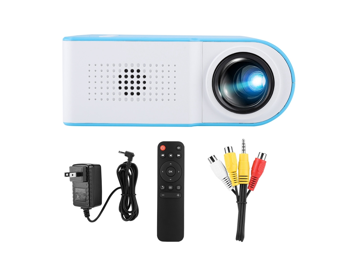 Proyector de vídeo portátil para el hogar 1080p HD con reflexión difusa