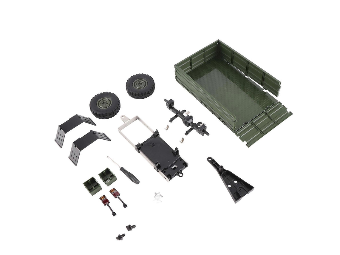 Remolque de coche RC para Unimog P06, accesorios para modelos RC Verdevayotoy