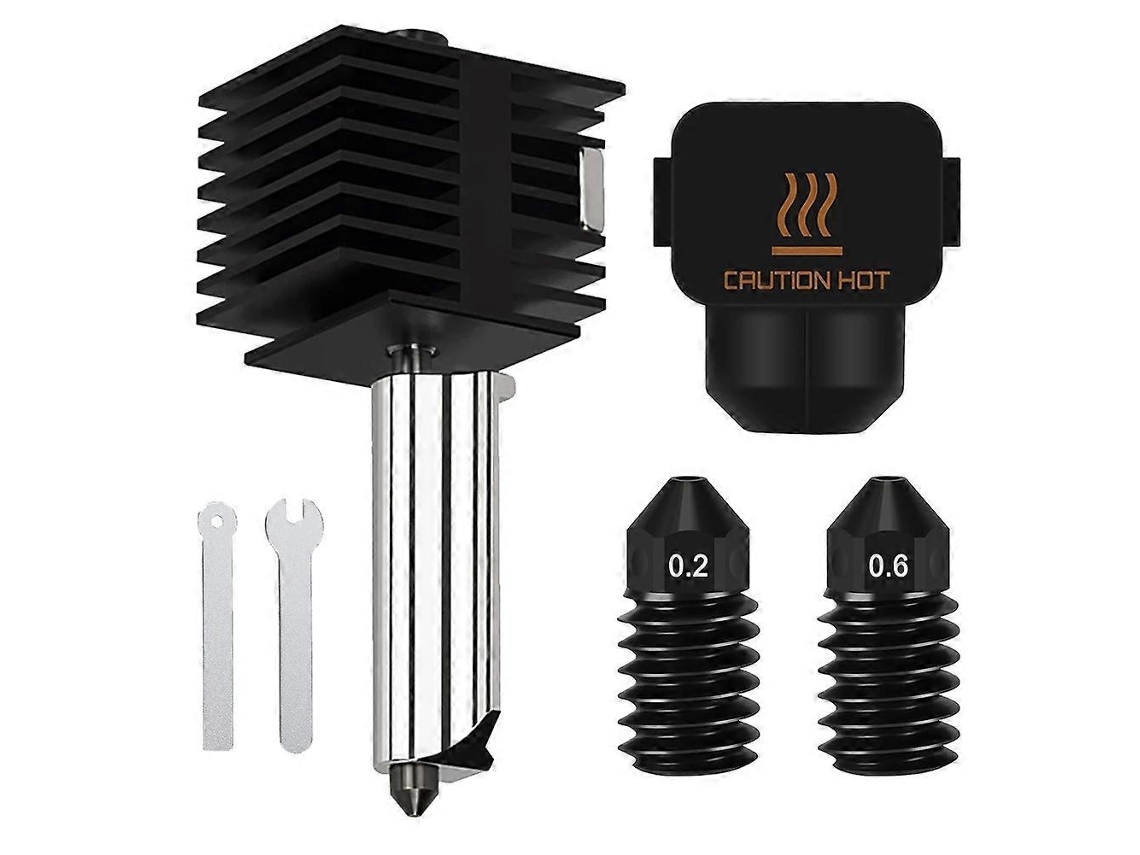 0.4mm Hotend For Bambu-lab A1/a1 Mini, Extruder Print- Replacement With Extra 0.2mm 0.6mm Hardened