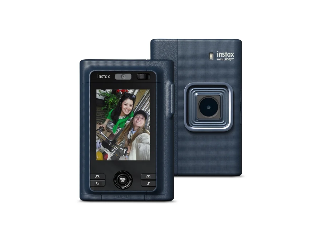 Cámara instantánea FUJIFILM Instax Mini Liplay+ (Azul)