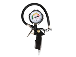 Medidor De Presión De Neumáticos Digital, Pistola De Inflado Para Coches, Motocicletas Y Bicicletas (negro)