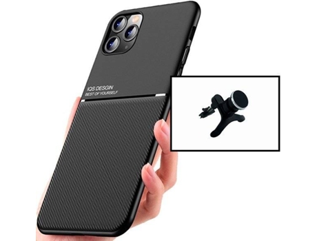 Carcasa + Soporte iphone 13 Mini PHONECARE Magnetic Lux Negro 87349