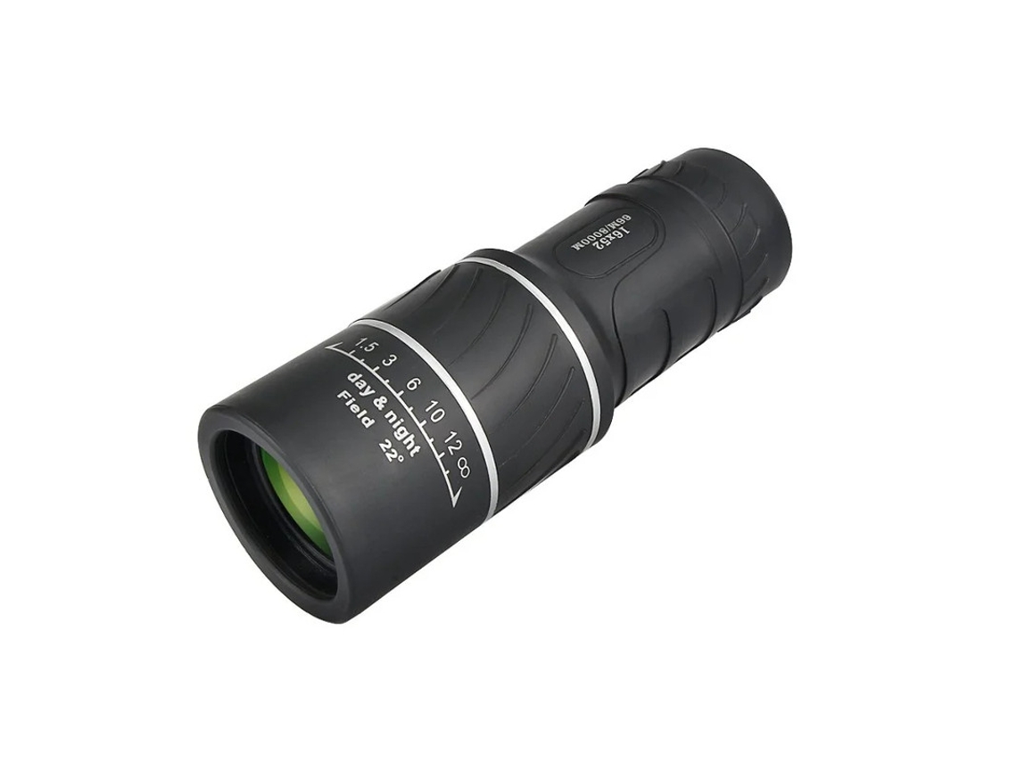Telescopio monocular con zoom óptico de doble enfoque de 16x52 para observación de aves y vida silvestre Bestvite