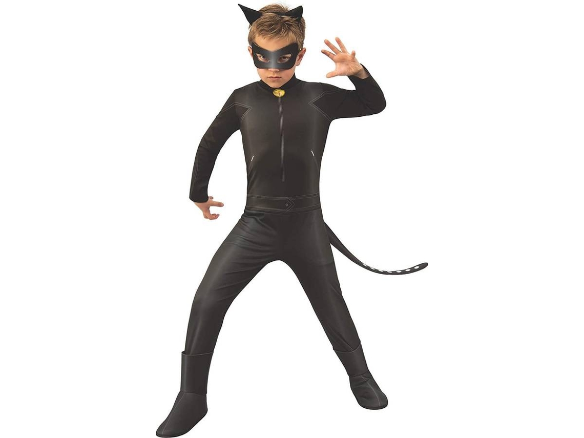 Disfraz de Niño RUBIES gato noir (Talla: 9-10 anos)