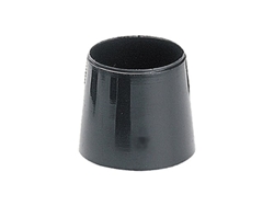 Contera Redonda Reforzada Cnt01 De Polietileno Negro Ø2,8x3,2cm (25 Unidades) Micel