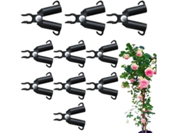 Clips De Soporte Para Plantas Trepadoras De Exterior Juego De 10 Hebillas De Conexión Ajustables Clips Para Plantas