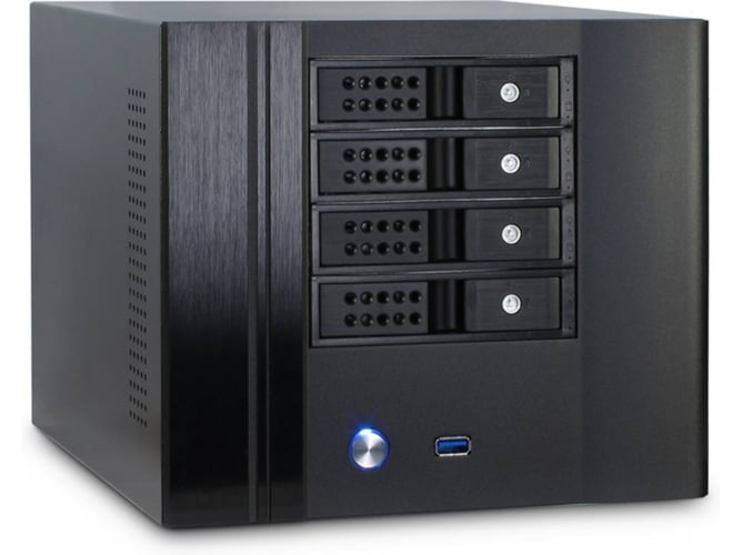Caja PC INTER-TECH SC-4004 (ATX Cube - Negro)