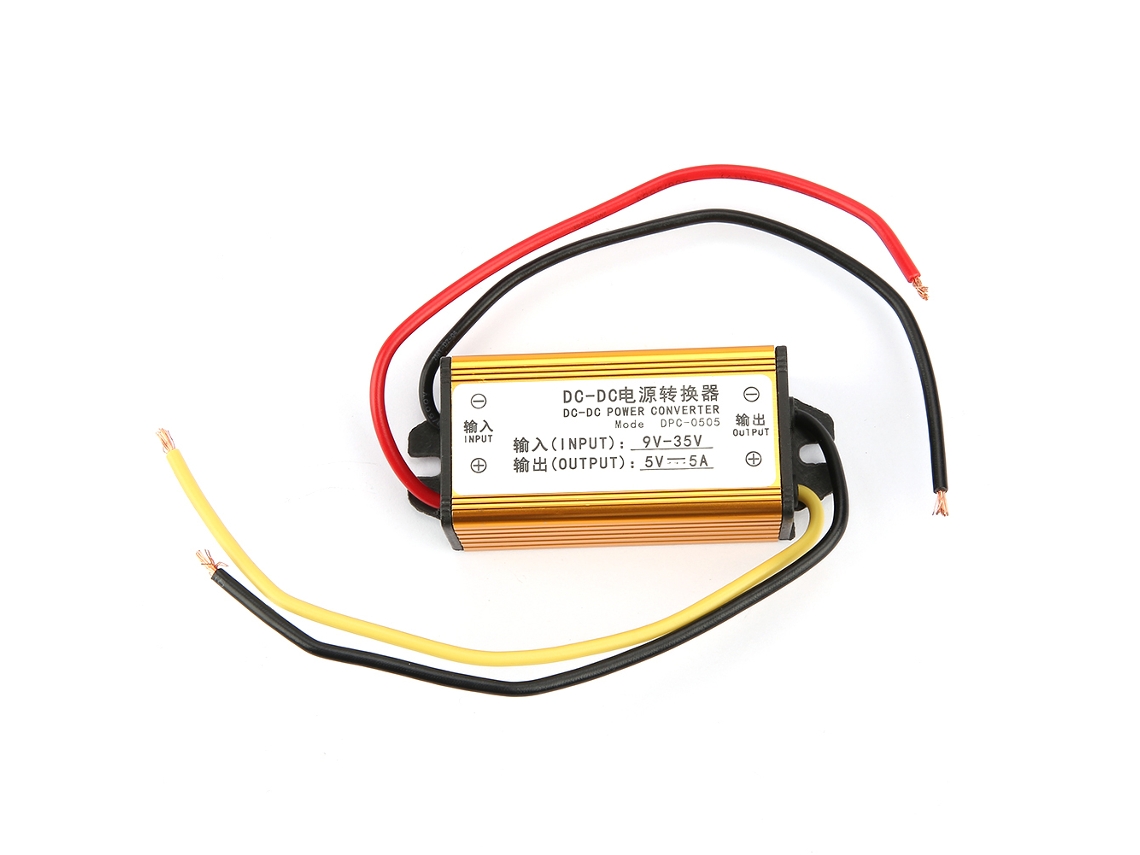 Módulo convertidor DC-DC 2026velora, regulador de voltaje reductor de 9-35 V a 5 V 5 A, fuente de alimentación Paso Abajo