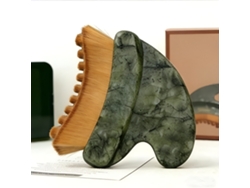 Cepillo Facial Para El Contorno Linfático, Con Bordes Similares Al Jade Y Cerdas Ultrasuaves De 0,075 Mm Verde Siurn