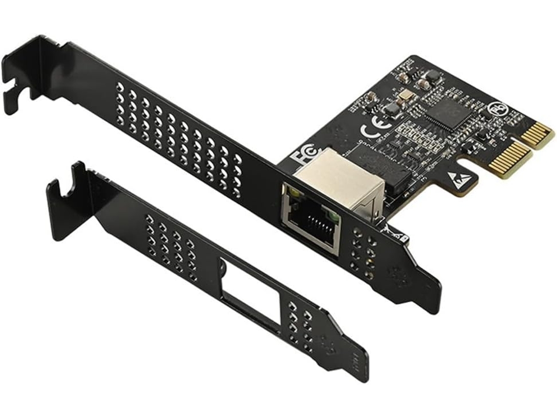 Tarjeta De Red Pcie De 5 Gb Pci Express X1 A Rj45 Gigabit Ethernet Service 10 100 1000m 2.5g Para Pc