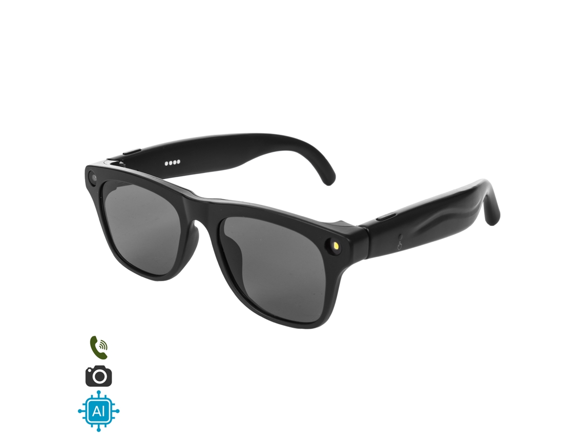 Gafas inteligentes Xk Oen, cámara integrada con capturas de 4k y vídeo 1080, control de música, inteligencia artificial. Smartglasses