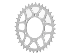 Ymsl Piñón Trasero Rc 36t De Aleación De Aluminio Para Moto Eléctrica Losi 1/4 Promoto Mx Plata Hxl