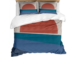 Funda Nórdica Almohada Juego Ropa Cama Piezas Microfibra Juego Funda 140x200cm 65x65cm 140 X 200 Cm 65