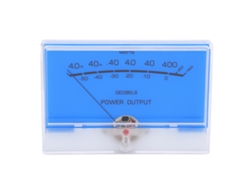 Medidor Vu De Alto Nivel Con Retroiluminación Blanca Para Amplificadores De Audio Y Estudios De Grabación.