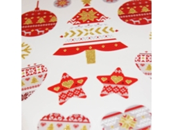 Decoración electrostática de escaparates - Puentes de Navidad