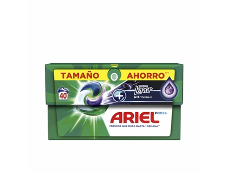 Detergente ARIEL Pods UNstoppables Cápsulas (40 unidades)