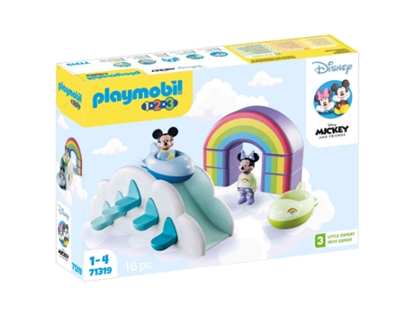 1 2 3 & Disney Mickey Y Minnie Casa En Las Nubes