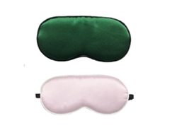 Paquete de 2 antifaces de seda para bebés, ideales para dormir o para llevar de viaje. TAISHENGDA
