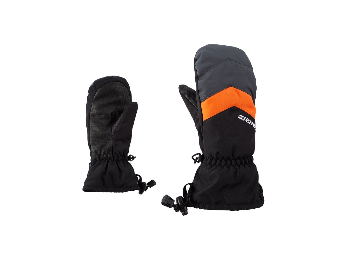Guantes para Esquí ZIENER (Niño Unisex - Negro - Talla 7)