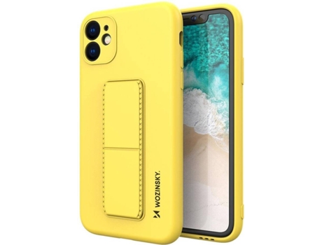 Carcasa Apple LMOBILE iPhone 11 Pro Max Silicona Trasera Amarillo