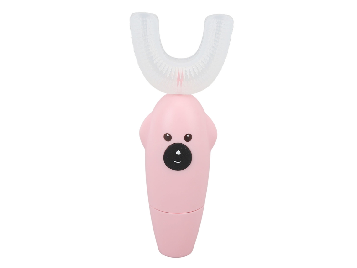 Cepillo De Dientes Eléctrico Sónico Automático En Forma De U Para Niños Y Bebés Con Diseño Ergonómico Y De Dibujos Animados.