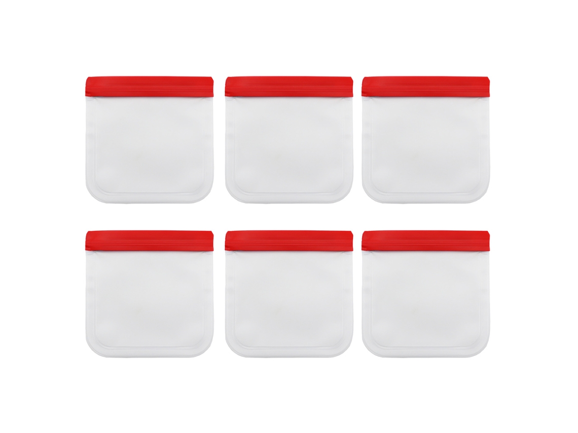 Bolsas Reutilizables para Almacenamiento de Alimentos - 6 Piezas NEVEANCE