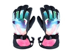 Guantes de esquí para nieve térmicos impermeables de invierno Guantes de mano a prueba de viento