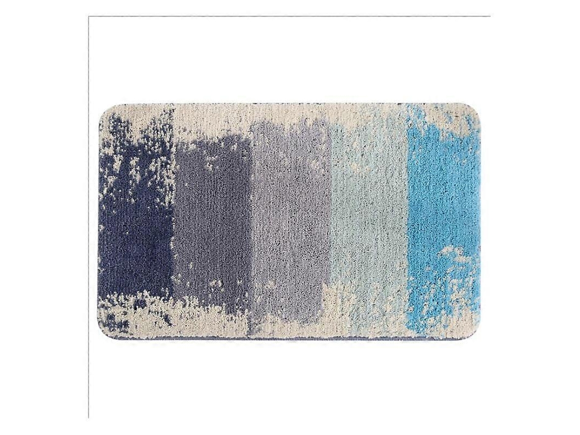 Rebe-tapete Antideslizante Para Baño 40*60cm, 1 Pieza, Estilo Nórdico, Poliéster, Tejido Flock, Para Hogar