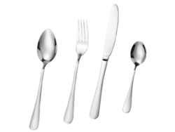 Juego de cubiertos infantiles: cubiertos reutilizables con tenedor, cuchillo y cucharas de mesa NEVEANCE