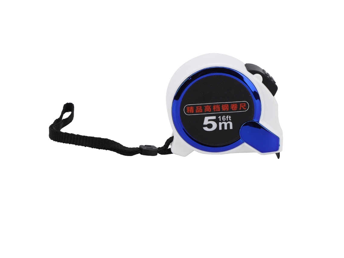 Cinta Métrica Telescópica Portátil De Acero De 5 M X 19 Mm De Alta Precisión Para Carpintería, Con Estuche.