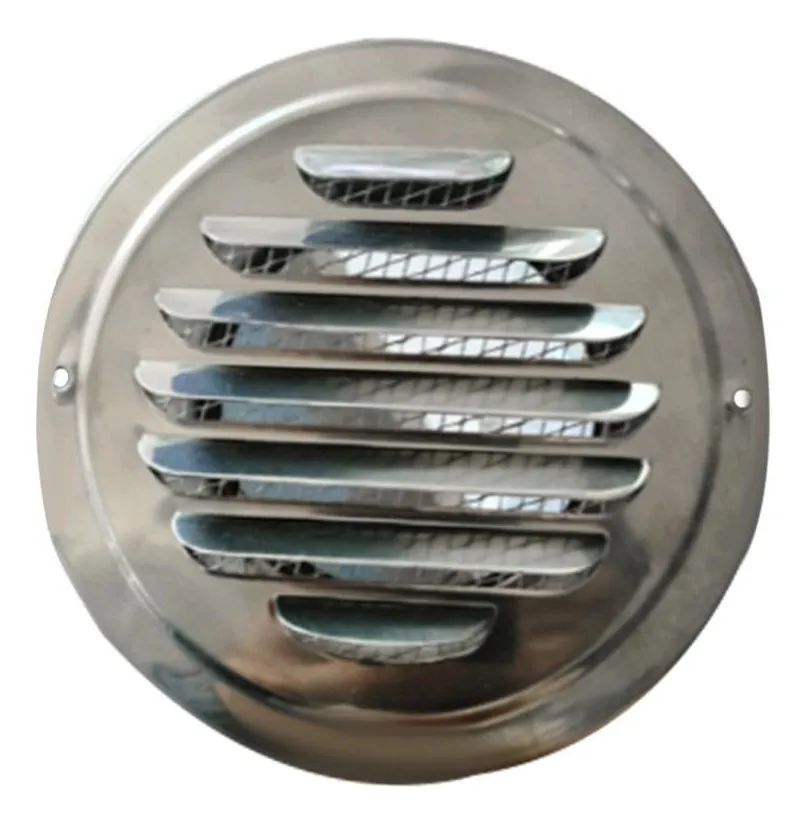 Rejillas de ventilación de acero inoxidable de 100 mm