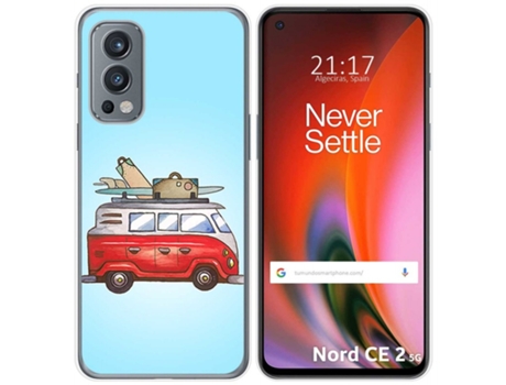 Carcasa OnePlus Nord 2 5G TUMUNDOSMARTPHONE Dibujos Multicolor