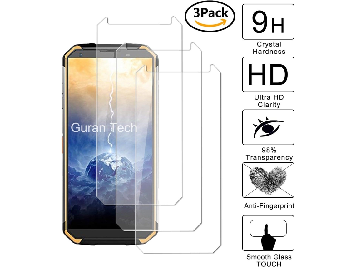 Conjunto de Protectores de Pantalla Smartphone para Blackview Bv9500/Bv9500 Pro HONGWE. (3un)