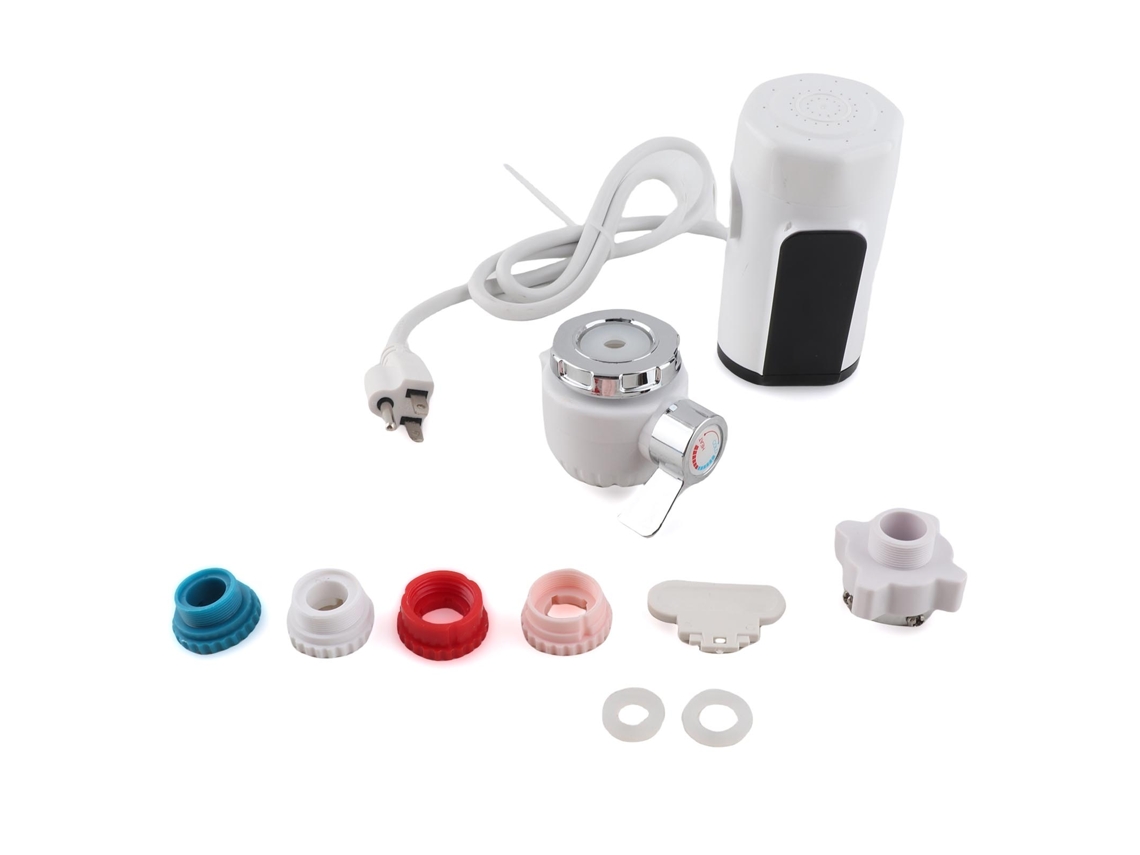 Grifo Calentador De Agua Eléctrico Instantáneo Con Pantalla Digital Y Calentamiento Rápido, No Requiere Instalación, Para Cocina Y Baño.