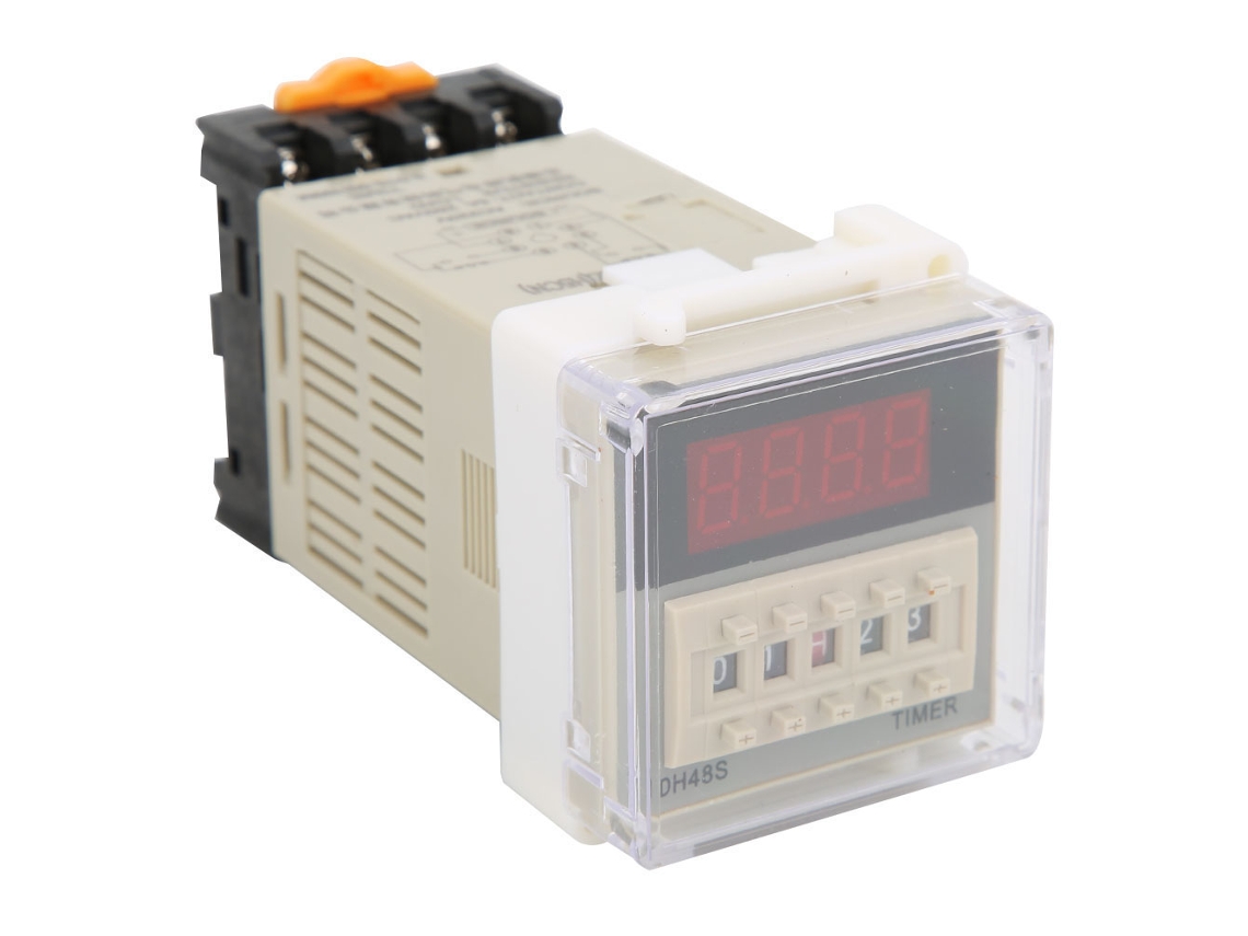 Módulo de relé temporizador digital (retardo de bucle, configuración dual)