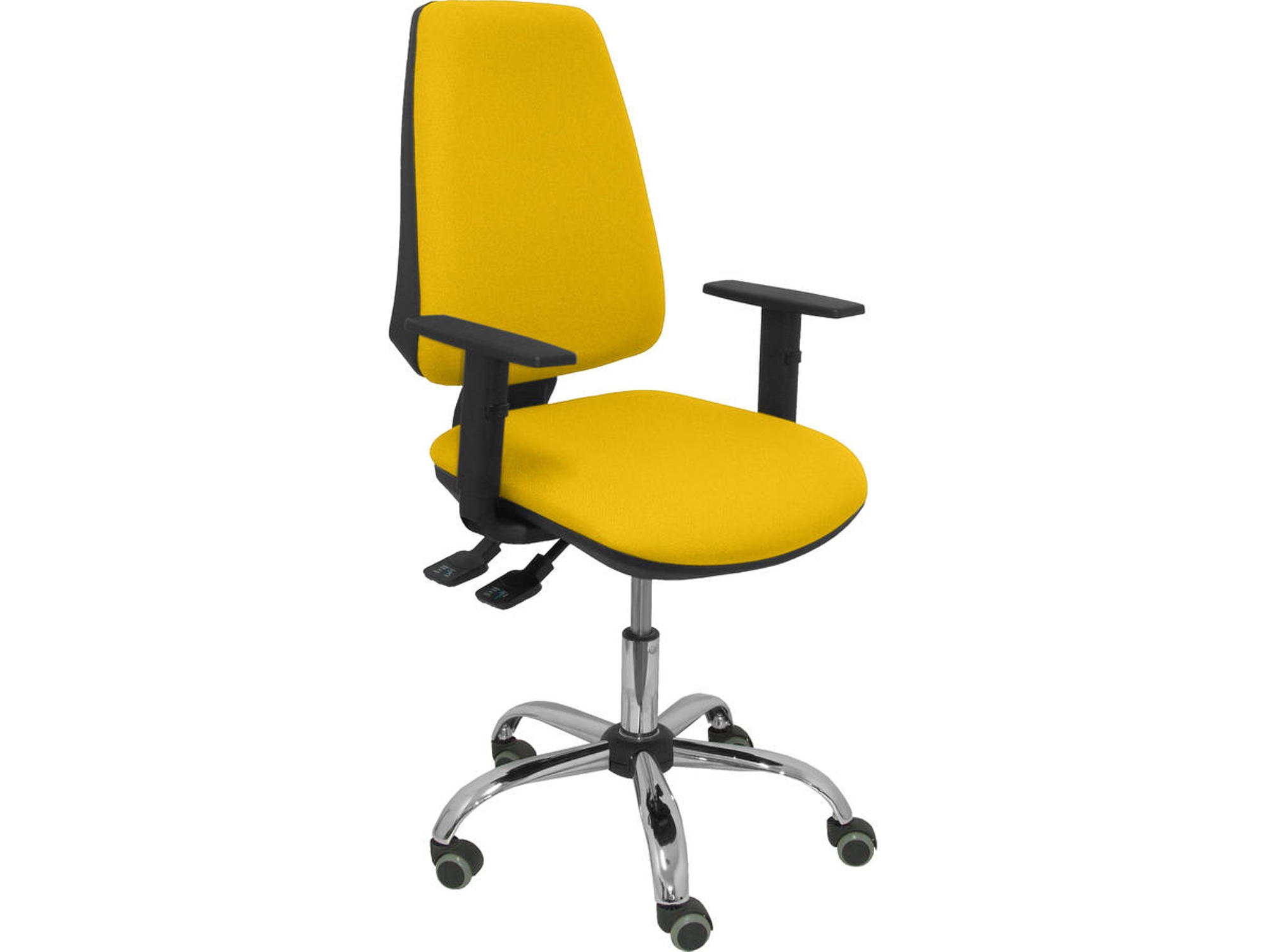Silla de Escritorio Operativa PIQUERAS Y CRESPO S 24 horas Amarillo (Tejido)